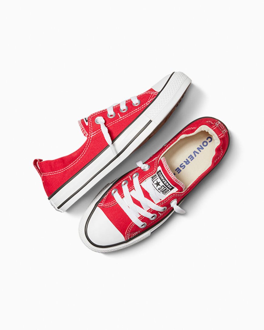 Zapatos Slip On Converse Chuck Taylor All Star Shoreline Mujer Rojas | PE EPW58L